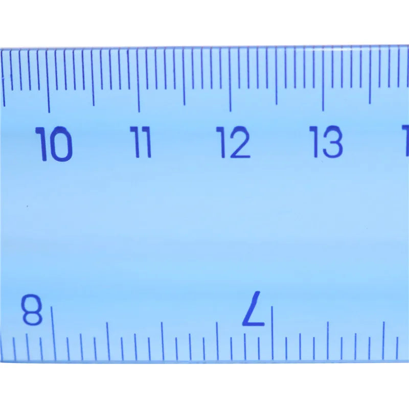 Soft Ruler multicolour student flexible ruler tape measure 15cm 20cm 30cm(6\8\12inch) Straight Ruler Office School supplies