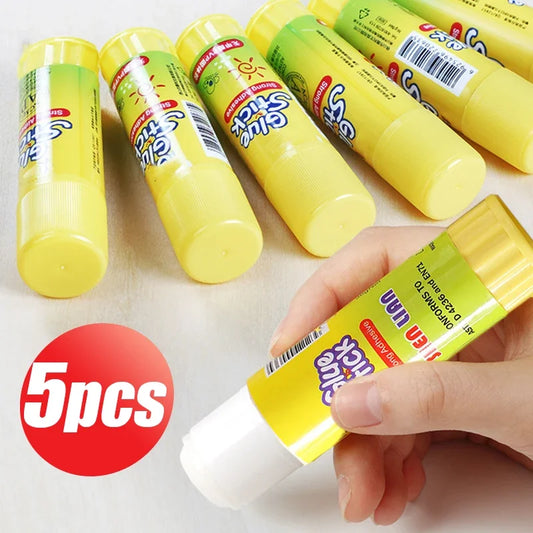 High Viscosity Solid Glue Children Handmade Glue Sticks Stationery Supplies 9g Solid Glue Rods School Office Tapes Adhesives